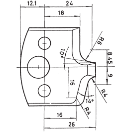 Profielmes nr. 41 WS