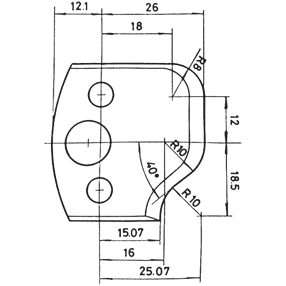 Spaanbegrenzer nr. 49