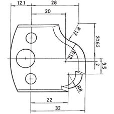 Profielmes nr. 61 WS