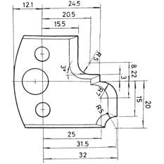 Profielmes nr. 82 WS