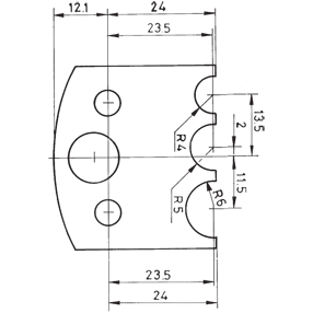 Profielmes nr. 90 WS