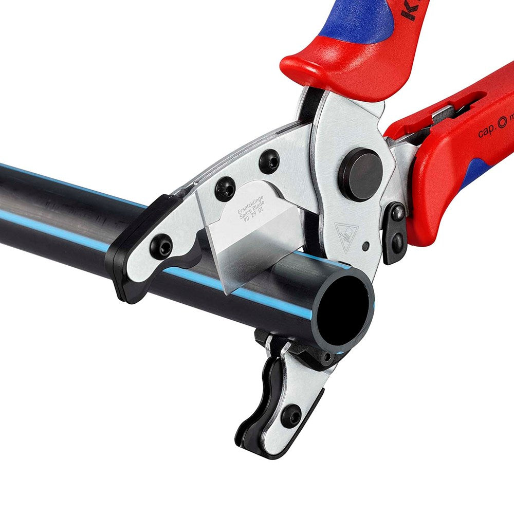 KNIPEX 90 25 20 Pijpsnijder voor koppelingsbuizen en beschermingsbuizen met meer-componentengrepen v-5