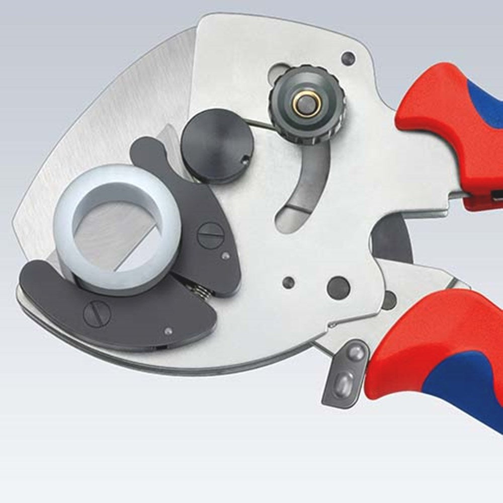 KNIPEX 90 25 40 Pijpsnijder voor koppelingsbuizen en kunststofbuizen met meer-componentengrepen verz-2