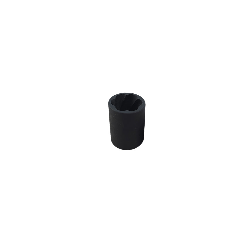 3/8'' Uitdraai Dop met Linksprofiel 12mm