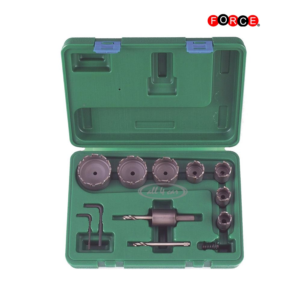 FC-913U1 Carbide gatzagen set 13 delig