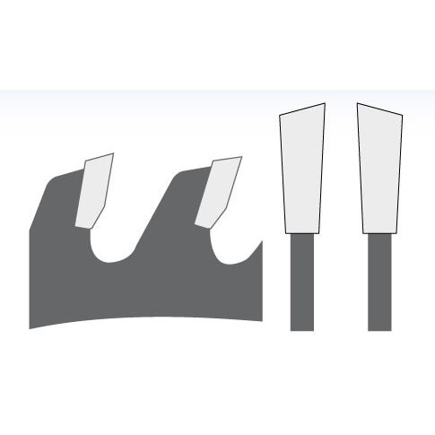 Zaagblad Ø 78 mm, asgat 22 mm, B=3,00 mm, Z=4 Wisseltand, HW
