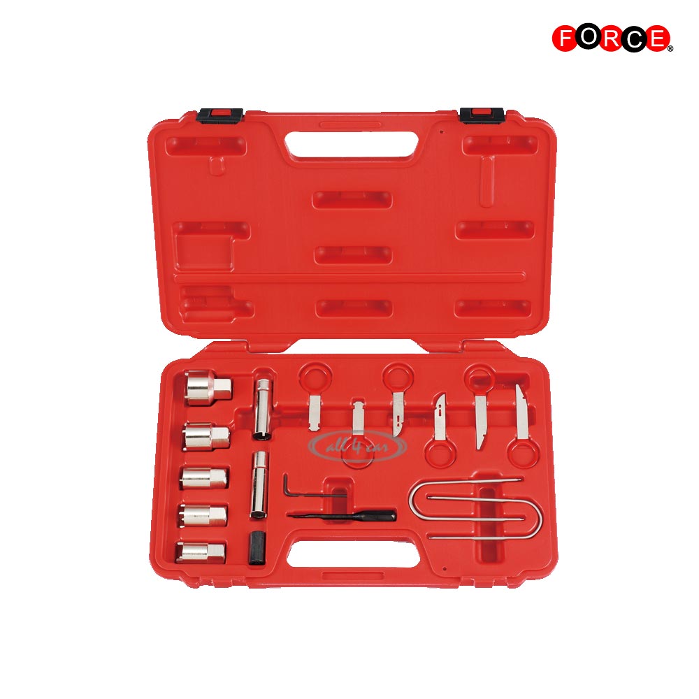 Radio removal kit with antenna wrenches