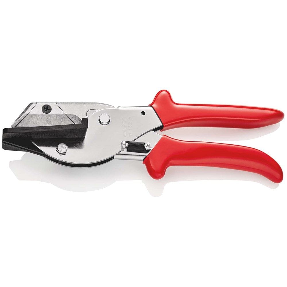 KNIPEX 94 15 215 Kabelschaar voor lintkabels met kunststof bekleed verchroomd 215 mm-0