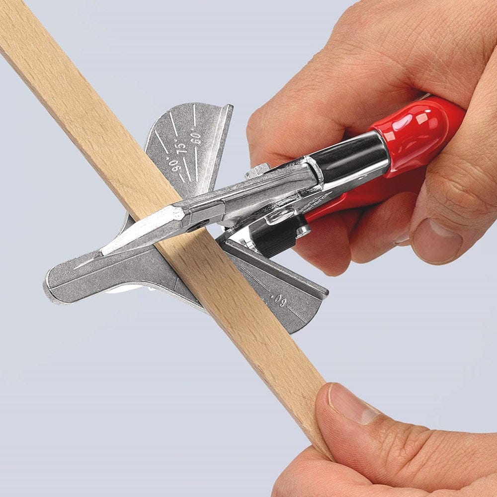 KNIPEX 94 35 215 Versteksnijder voor kunststof- en rubberprofielen met kunststof bekleed verchroomd-7