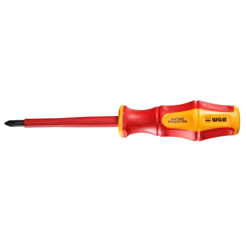VDE schroevendraaier, DIN ISO 8764, PH 2-0