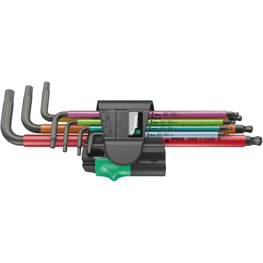 950/7 HEX-PLUS MULTICOLOUR MAGNET 1 STIFTSLEUTELSET, METRISCH, BLACKLASER, 7-DELIG-3