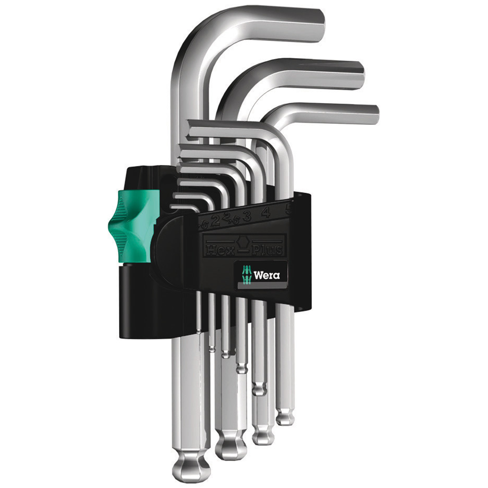 950/9 HEX-PLUS 3 STIFSLEUTELSET, METRISCH, VERCHROOMD, 9-DELIG-0