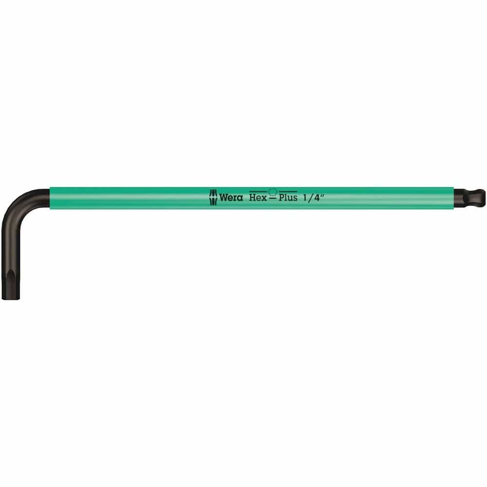 950 SPKL STIFTSLEUTEL MULTICOLOUR, INCH MATEN, 1/4 DUIM TÜRKIS-0