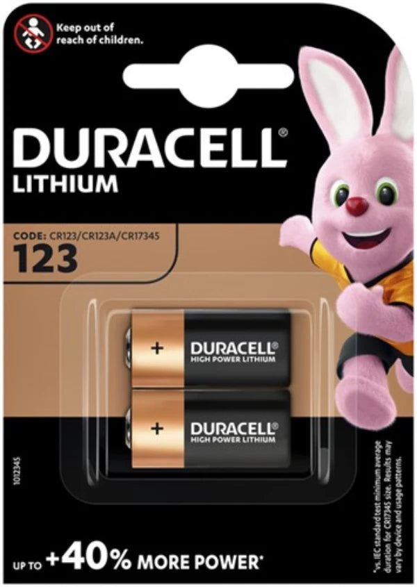 Duracell Ultra Foto batterij 123 2st.