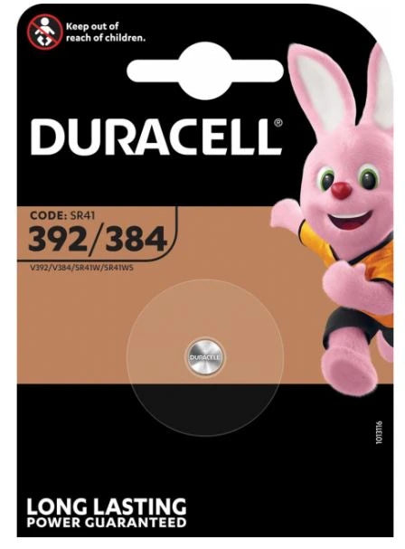 Duracell Knoopcelbatterij 384-392 1st.