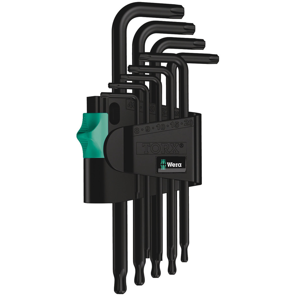 967/9 TX 1 STIFTSLEUTELSET, BLACKLASER, 9-DELIG-0