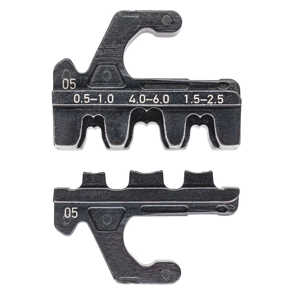 KNIPEX 97 39 05 Krimpprofiel voor niet geïsoleeerde open aansluitstekkers (4,8 + 6,3 mm stekkerbreed-0
