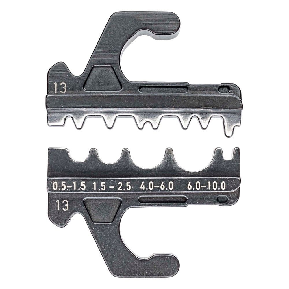 KNIPEX 97 39 13 Krimpprofiel voor niet geïsoleerde klem-, buis- en perskabelschoenen volgens DIN 462-0