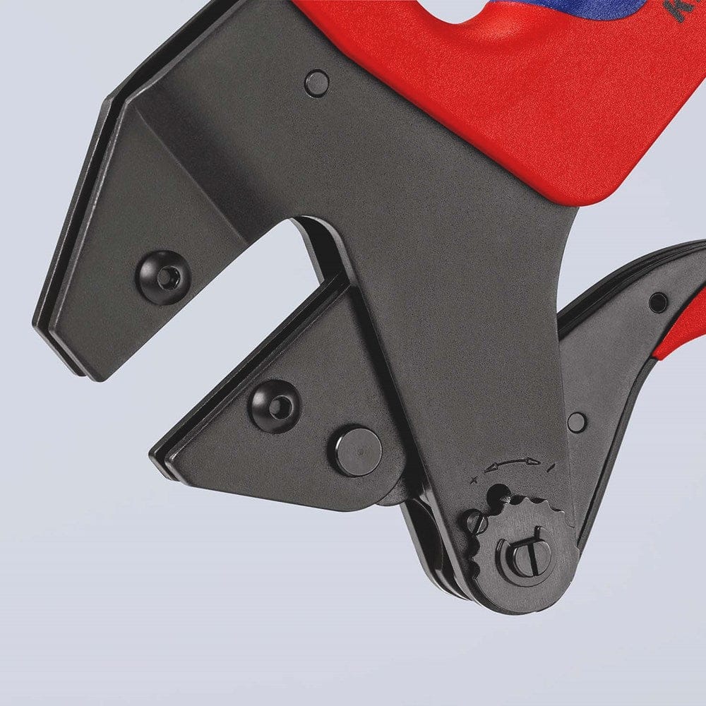 KNIPEX 97 43 200 Krimp-systeemtang voor verwisselbare krimpprofielen met meer-componentengrepen gebr-10