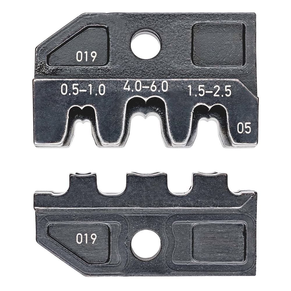 KNIPEX 97 49 05 Krimpprofiel voor niet-geïsoleerde open aansluitstekkers 4,8 + 6,3 mm-0