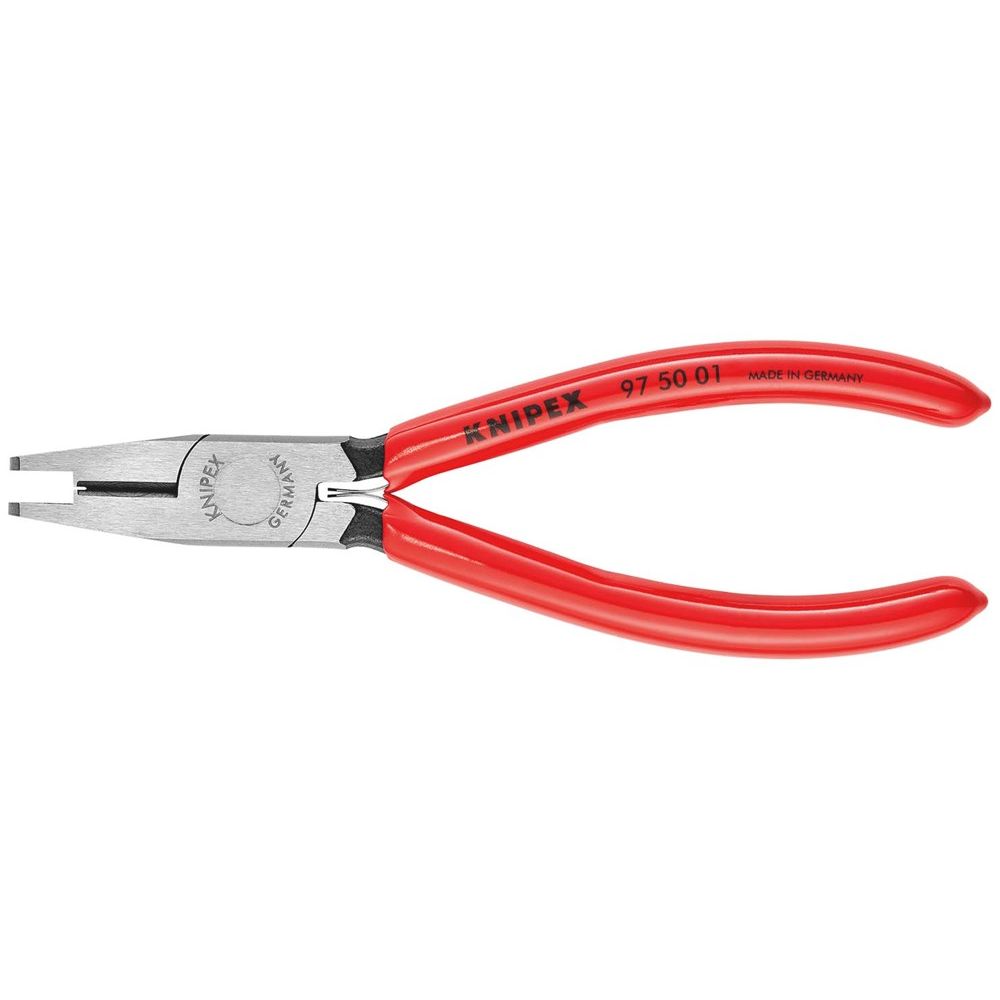 KNIPEX 97 50 01 Krimptang voor Scotchlok™-verbinders met snijkant met kunststof bekleed 155 mm-0