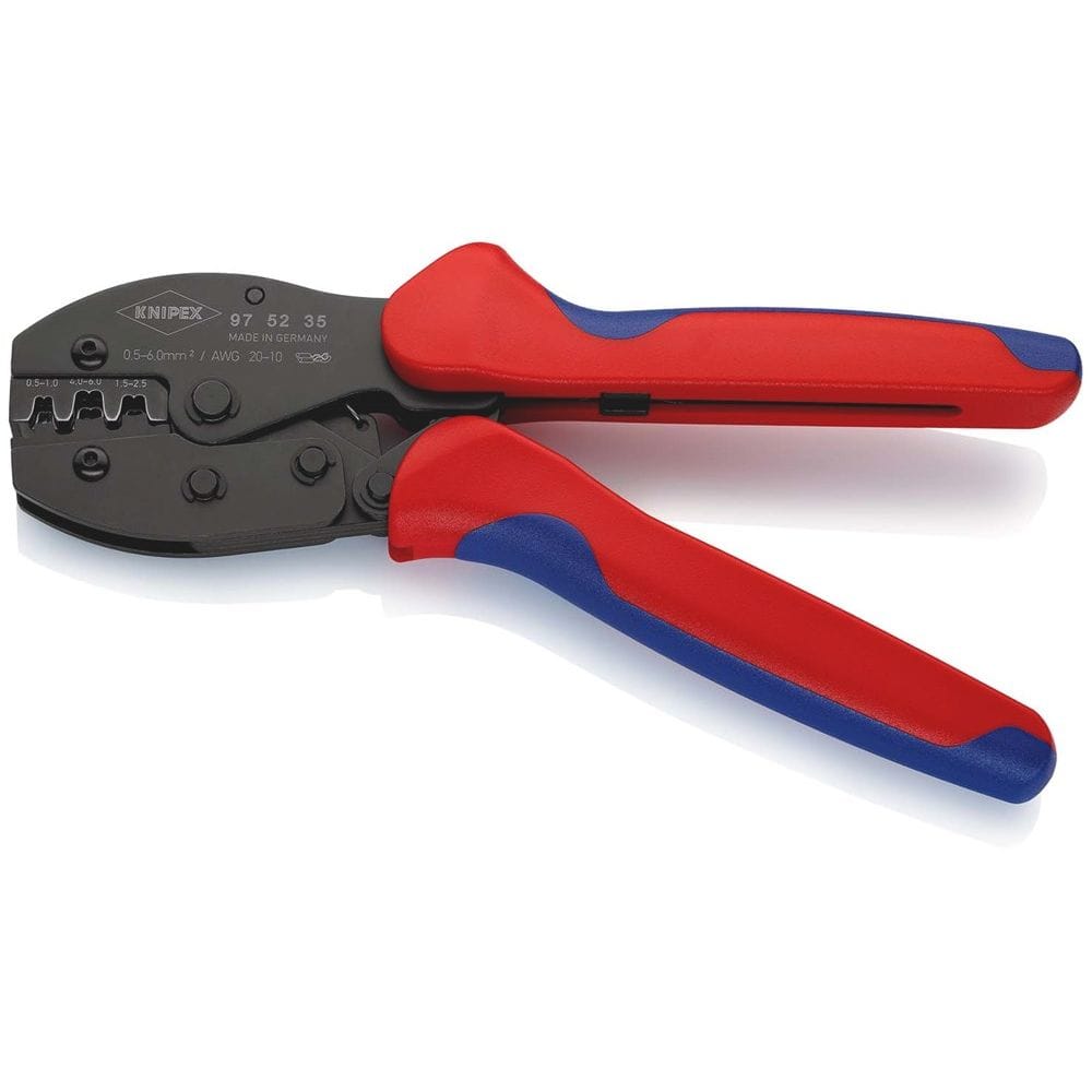KNIPEX 97 52 35 PreciForce® Krimptang met meer-componentengrepen gebruineerd 220 mm-2