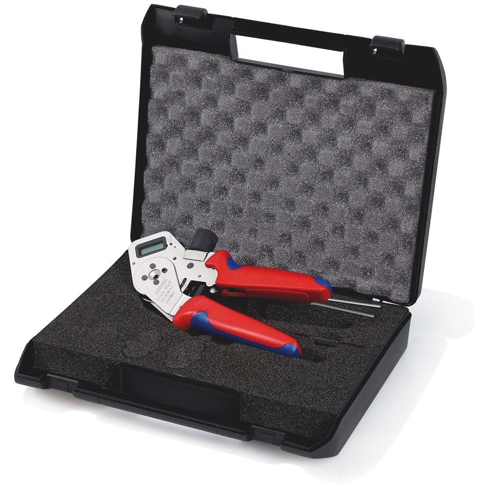 KNIPEX 97 52 63 DG Vierdoornkrimptang voor gedraaide contacten met meer-componentengrepen verchroomd-2