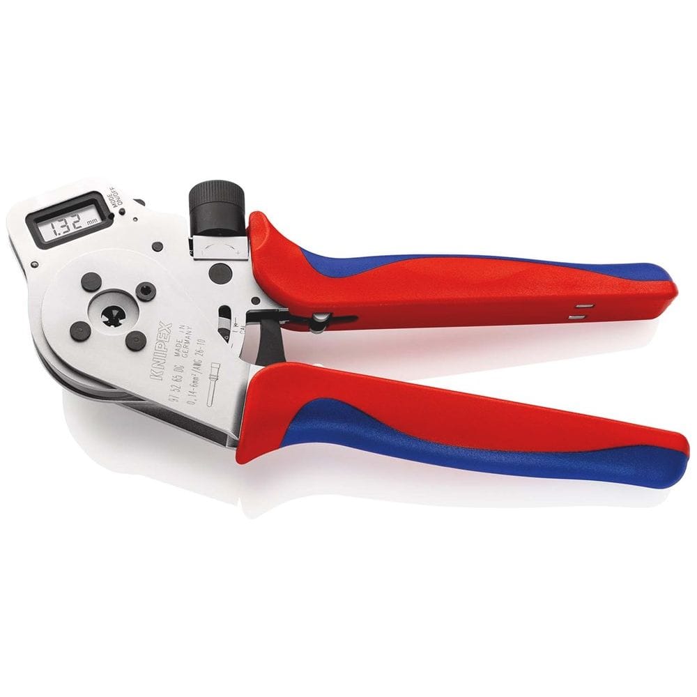 KNIPEX 97 52 65 DG Vierdoornkrimptang voor gedraaide contacten met meer-componentengrepen verchroomd-1