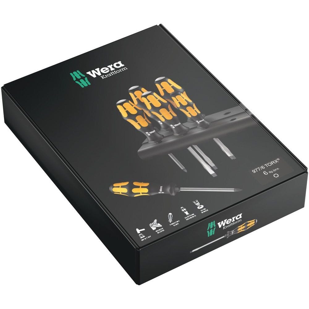 977/6 TORX® SCHROEVENDRAAIERSET KRAFTFORM WERA: DE SCHROEFBEITEL + HOUDER, 6 -DELIG-2