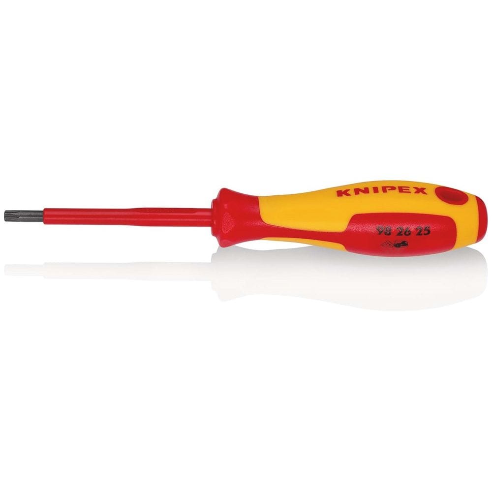 KNIPEX 98 26 25 Schroevendraaiers voor Torx® schroeven geïsoleerde meercomponenten-greep, VDE-getest-0
