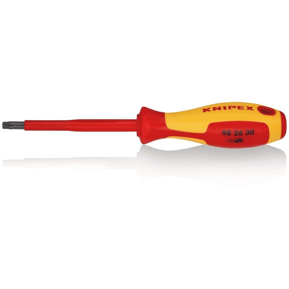 KNIPEX 98 26 30 Schroevendraaiers voor Torx® schroeven geïsoleerde meercomponenten-greep, VDE-getest-0