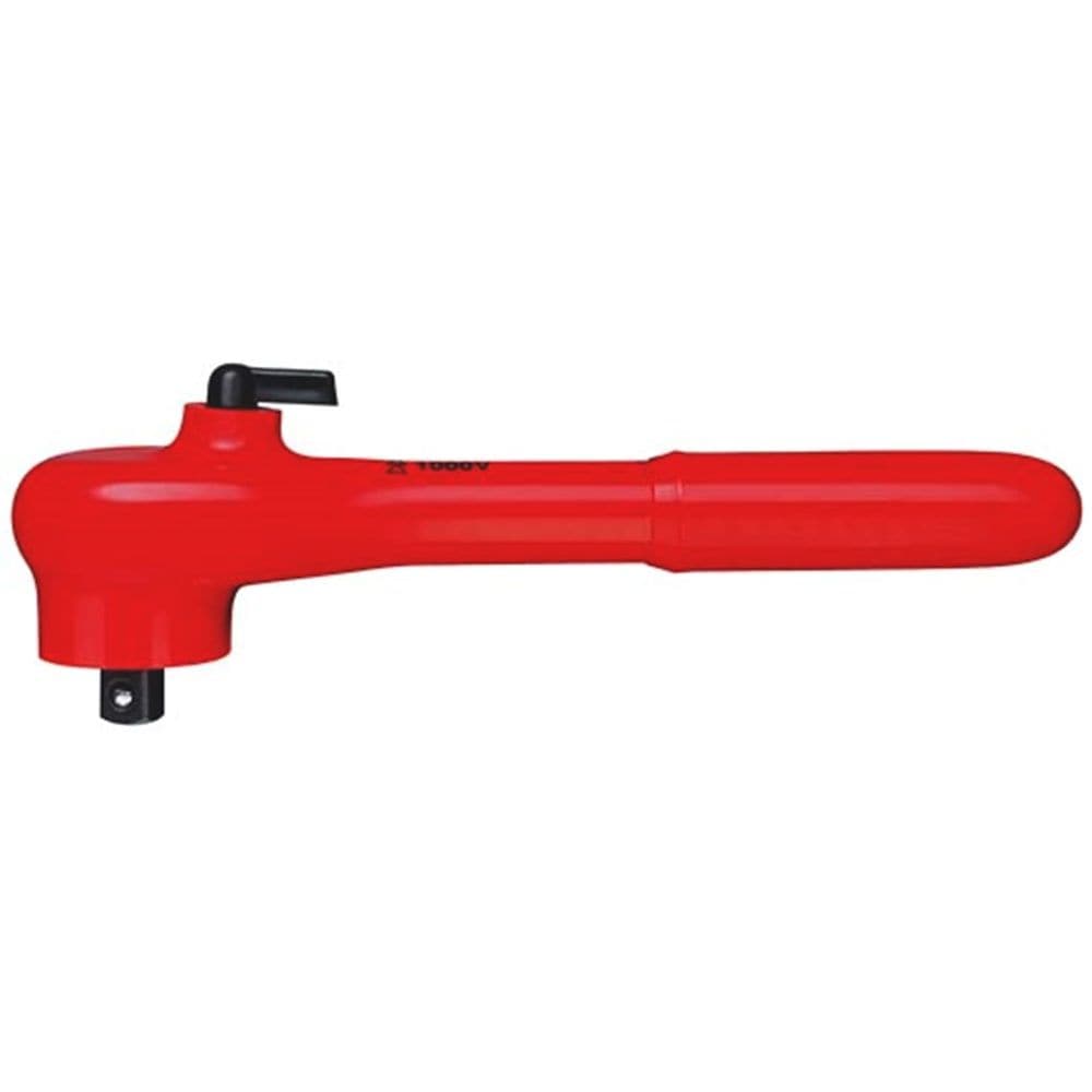 KNIPEX 98 31 Omschakelbare ratel met buitenvierkant 3/8" 190 mm-0