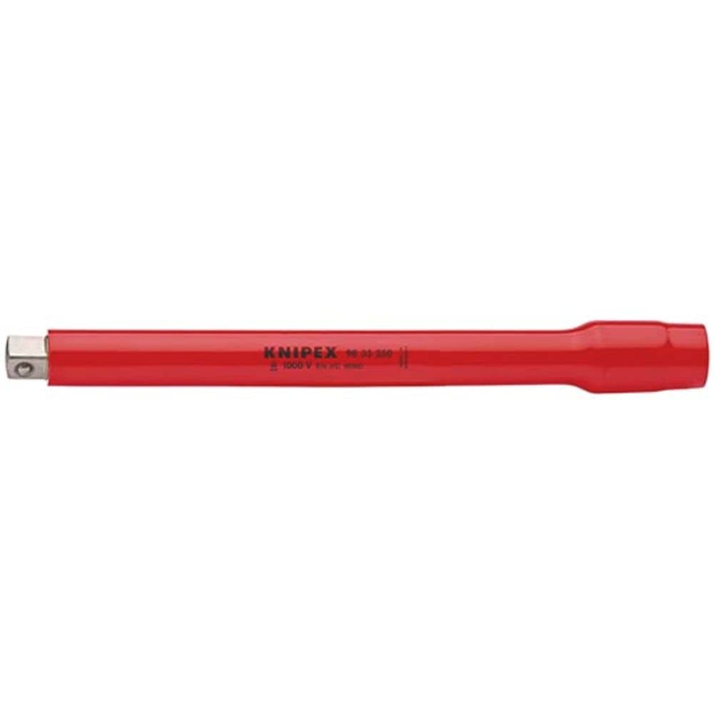 KNIPEX 98 35 250 Verlengstuk met binnen- / buitenvierkant 3/8" 250 mm-0