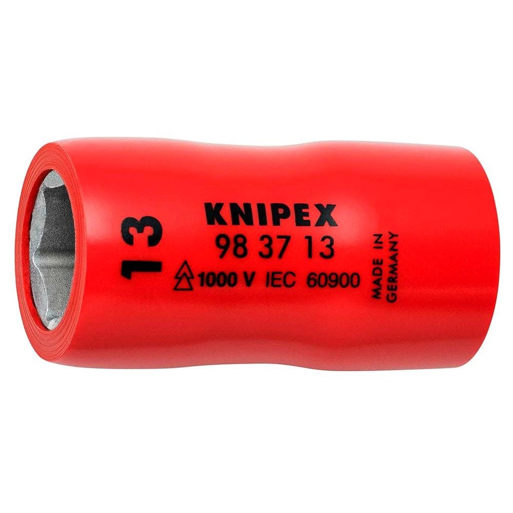 KNIPEX 98 37 13 Steeksleutelinzetstuk voor zeskantschroeven met binnenvierkant 3/8" 45 mm-0