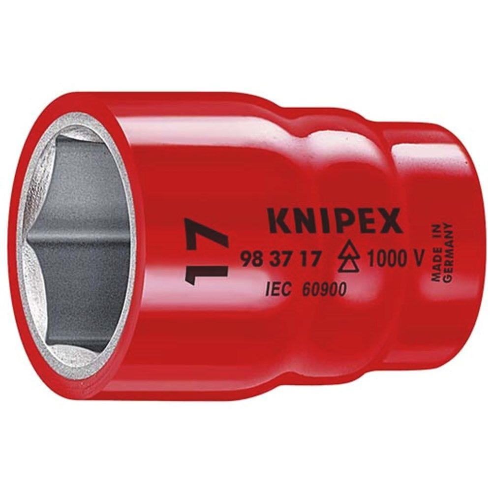 KNIPEX 98 37 16 Steeksleutelinzetstuk voor zeskantschroeven met binnenvierkant 3/8" 46 mm-1
