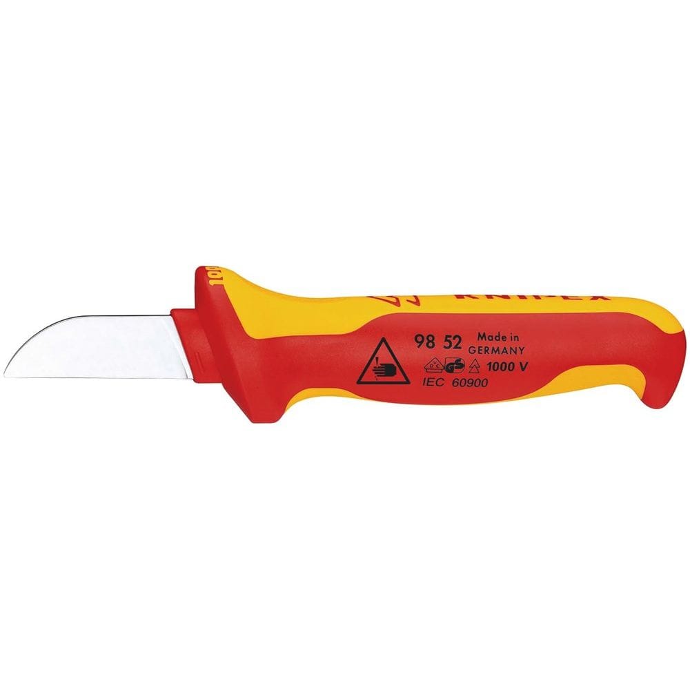 KNIPEX 98 52 Kabelmes geïsoleerde meercomponenten-greep, VDE-getest 190 mm-0