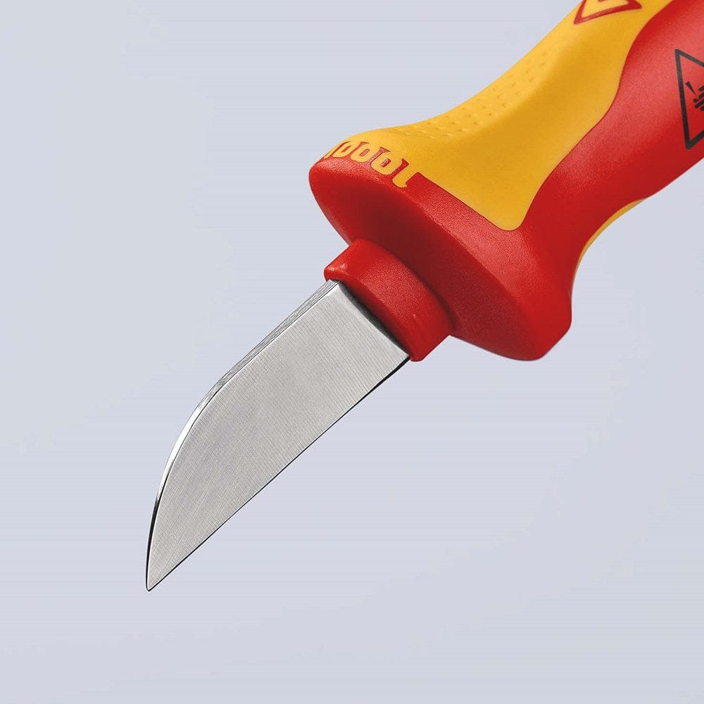 KNIPEX 98 52 Kabelmes geïsoleerde meercomponenten-greep, VDE-getest 190 mm-8