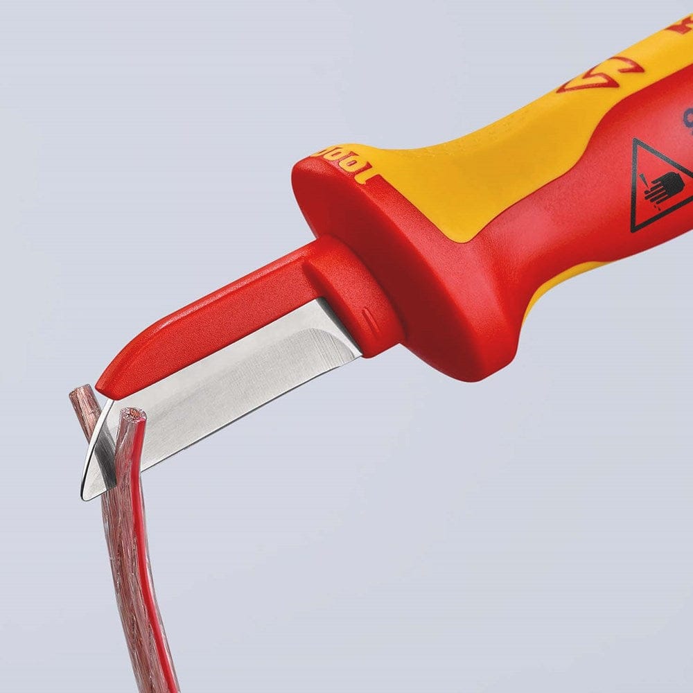 KNIPEX 98 54 Kabelmes geïsoleerde meercomponenten-greep, VDE-getest 190 mm-4