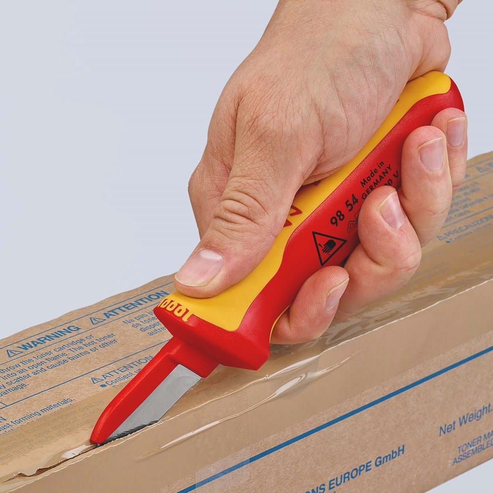 KNIPEX 98 54 Kabelmes geïsoleerde meercomponenten-greep, VDE-getest 190 mm-7