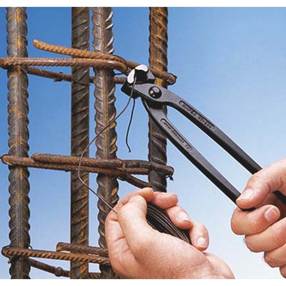 KNIPEX 99 01 200 Moniertang (rabitz- en vlechtertang) met kunststof bekleed zwart geatramenteerd 200-5