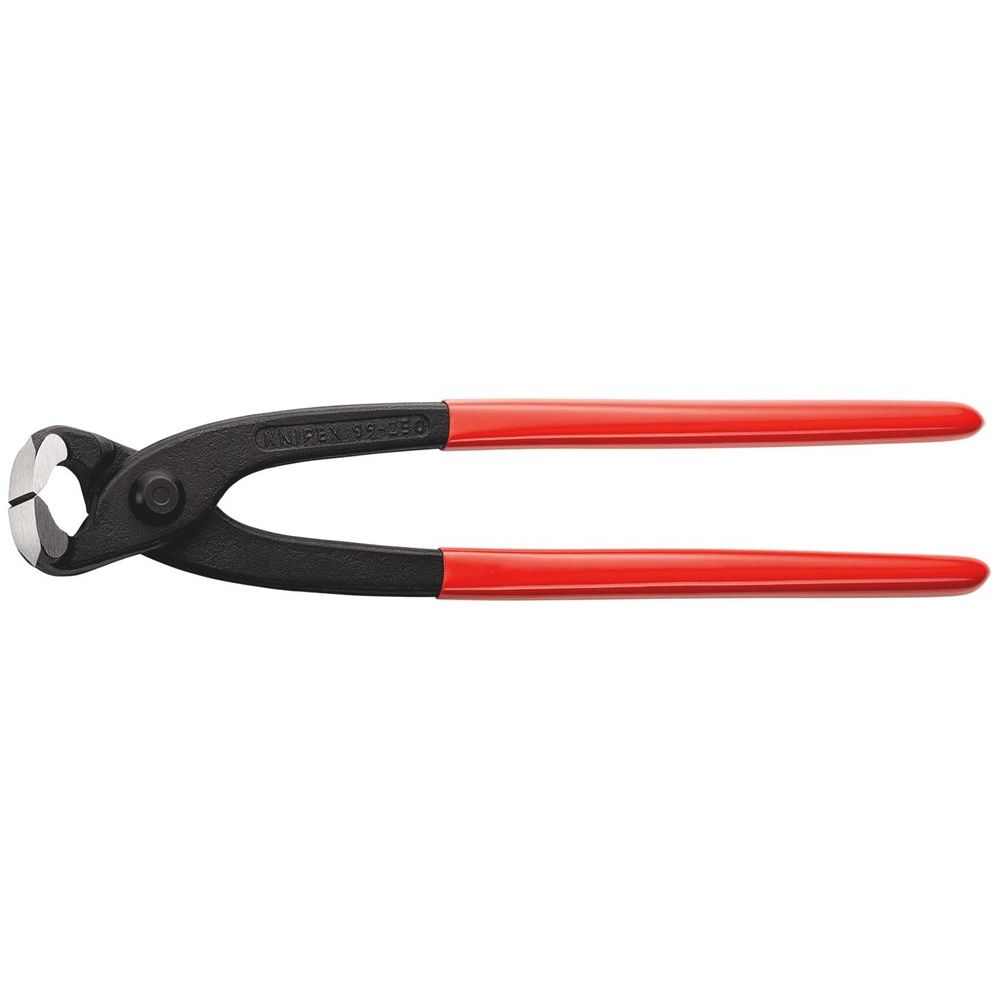 KNIPEX 99 01 250 Moniertang (rabitz- en vlechtertang) met kunststof bekleed zwart geatramenteerd 250-0