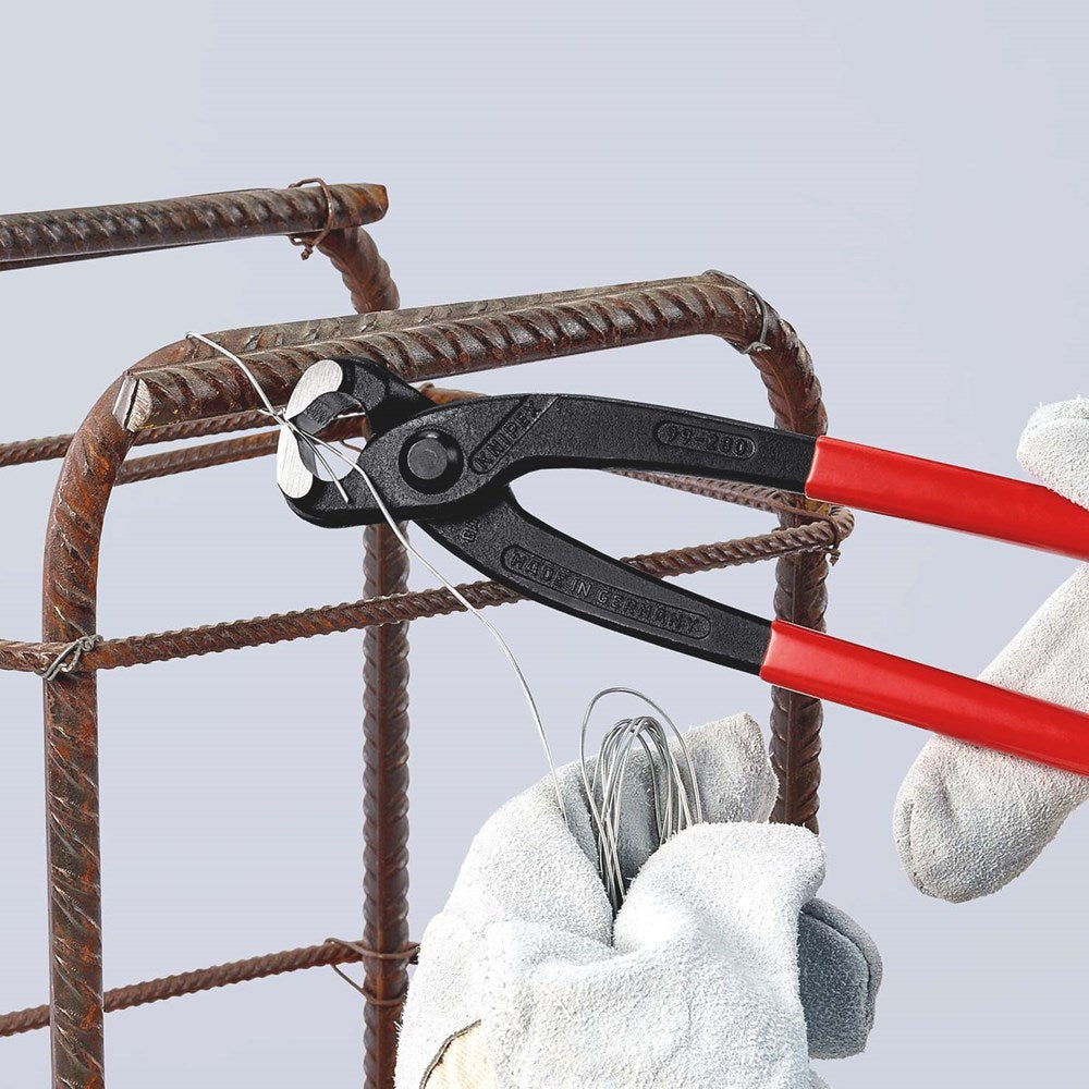 KNIPEX 99 01 280 Moniertang (rabitz- en vlechtertang) met kunststof bekleed zwart geatramenteerd 280-3