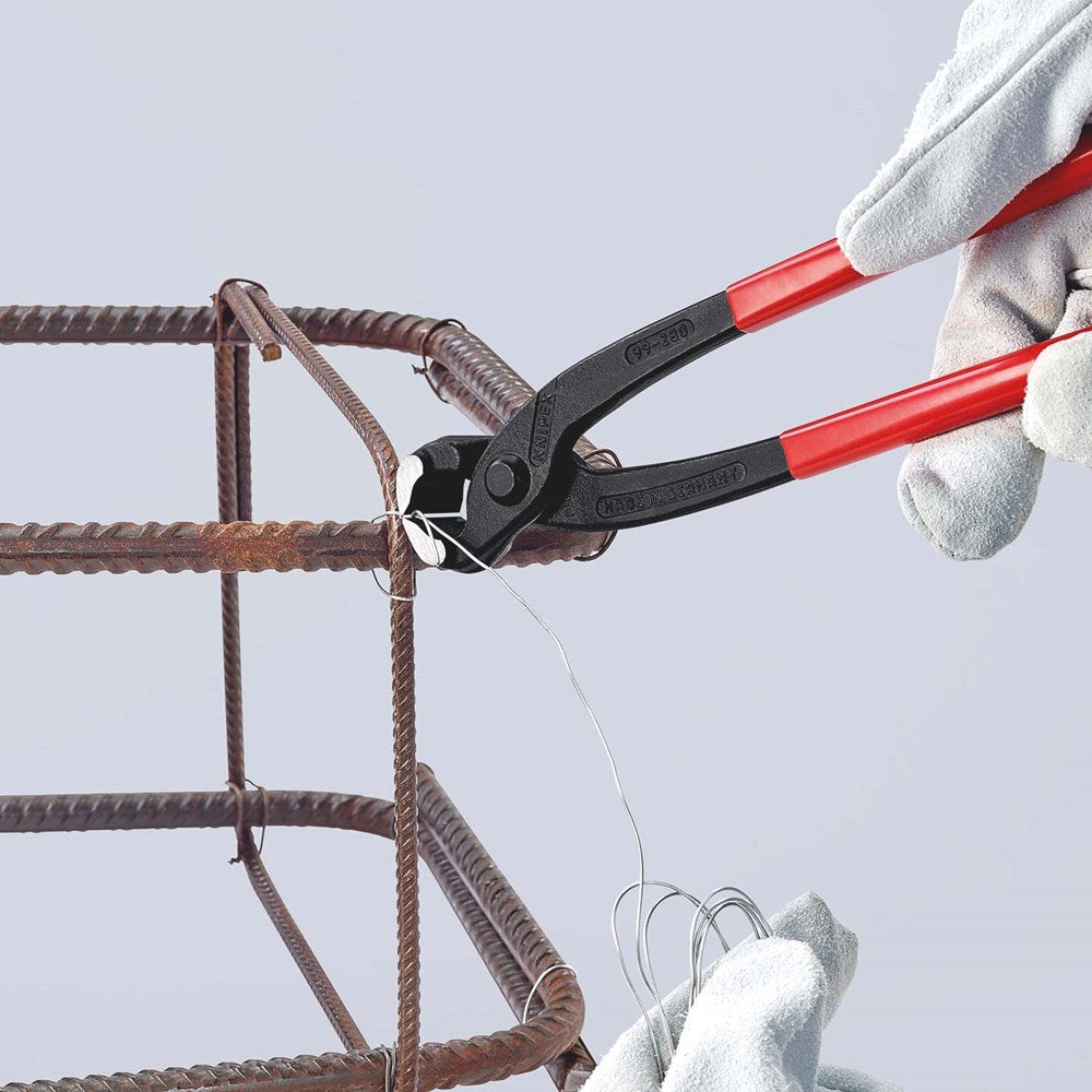 KNIPEX 99 01 280 Moniertang (rabitz- en vlechtertang) met kunststof bekleed zwart geatramenteerd 280-5