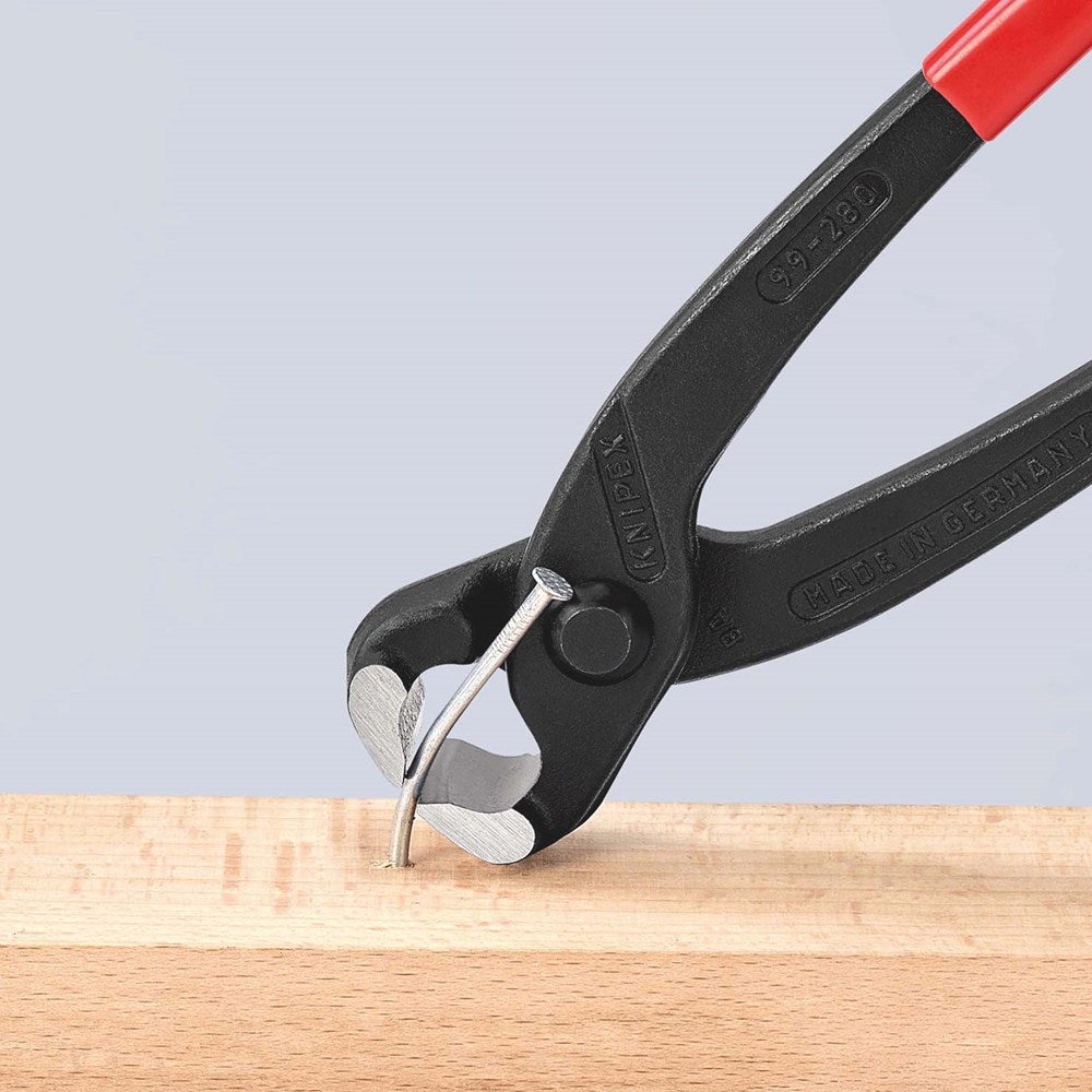 KNIPEX 99 01 280 Moniertang (rabitz- en vlechtertang) met kunststof bekleed zwart geatramenteerd 280-6