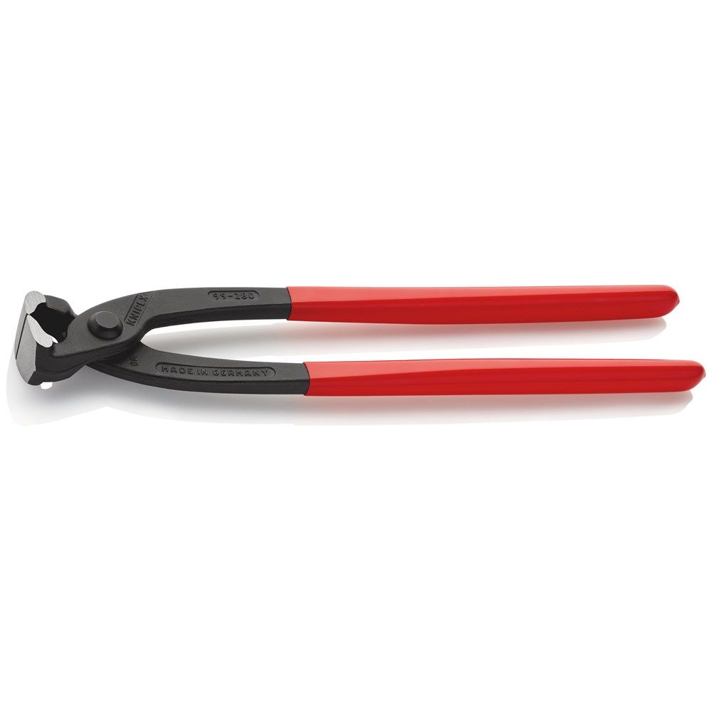 KNIPEX 99 01 280 Moniertang (rabitz- en vlechtertang) met kunststof bekleed zwart geatramenteerd 280-1