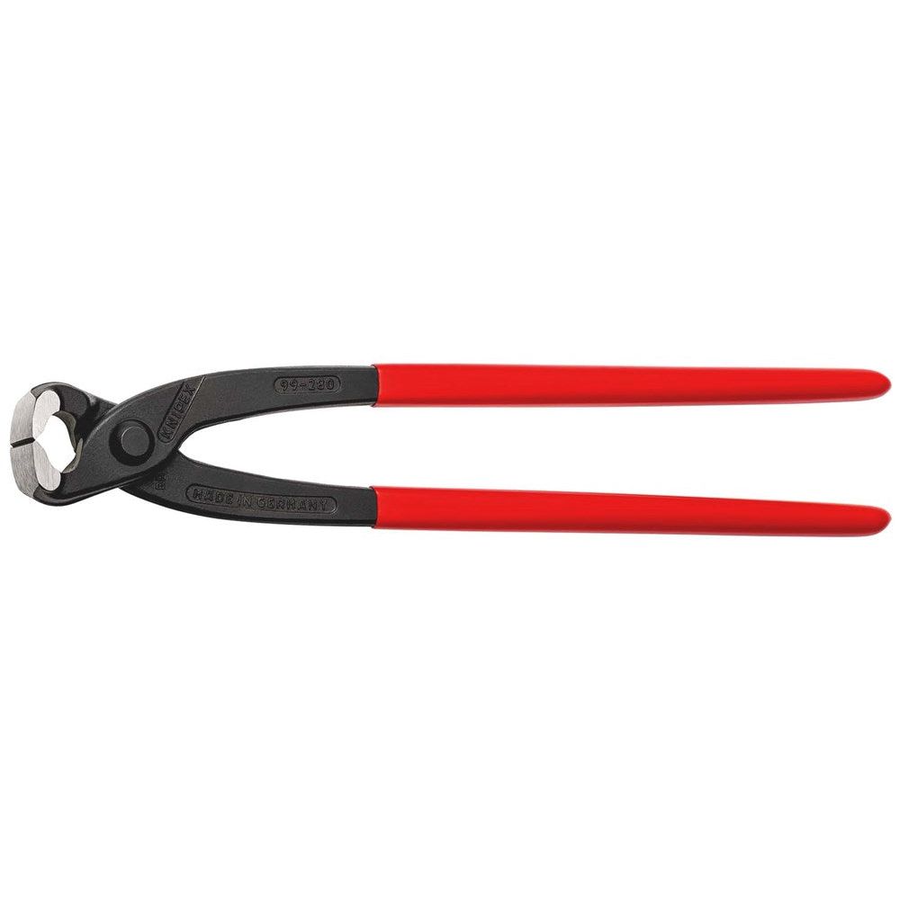 KNIPEX 99 01 220 Moniertang (rabitz- en vlechtertang) met kunststof bekleed zwart geatramenteerd 220-0