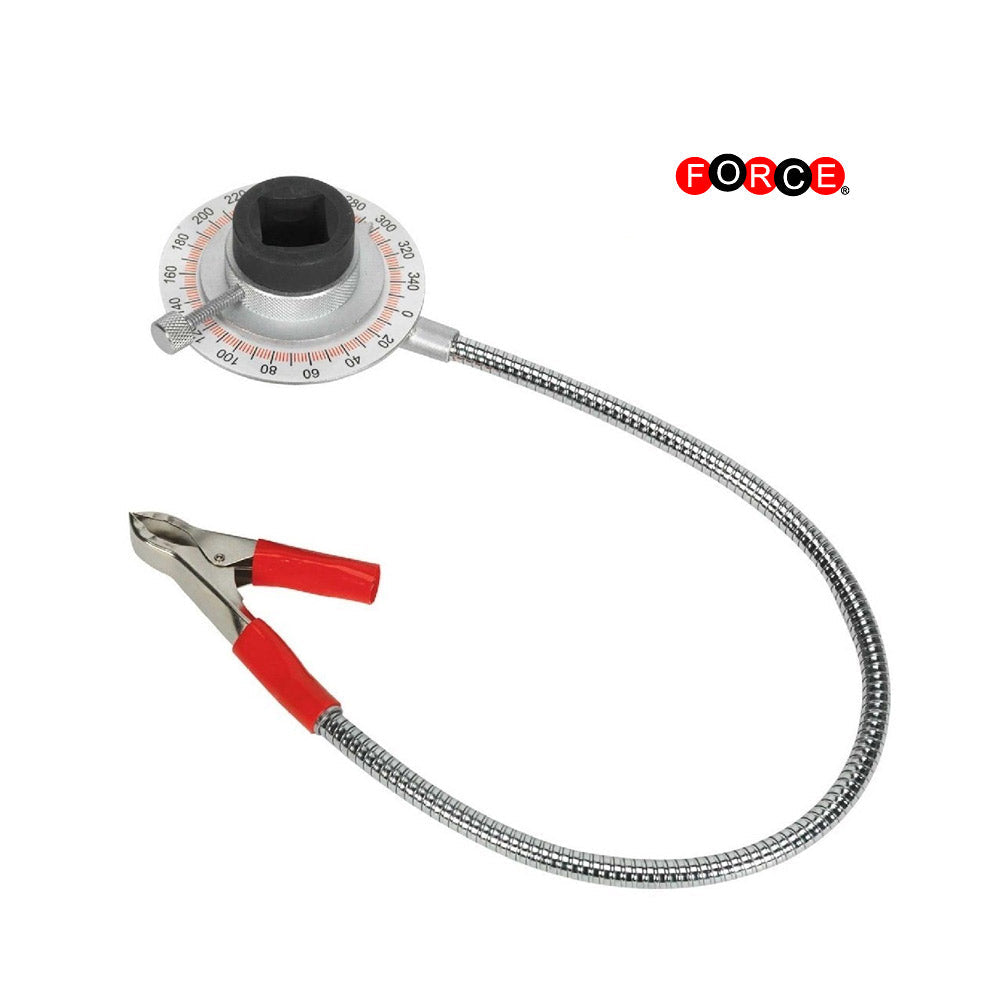 Gradenhoekmeter met clip 1/2"