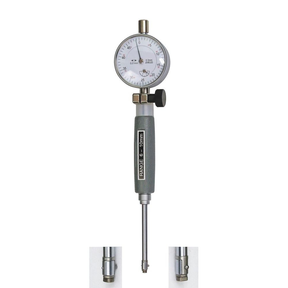 Binnenmicrometer met meetklok 6-10mm-0