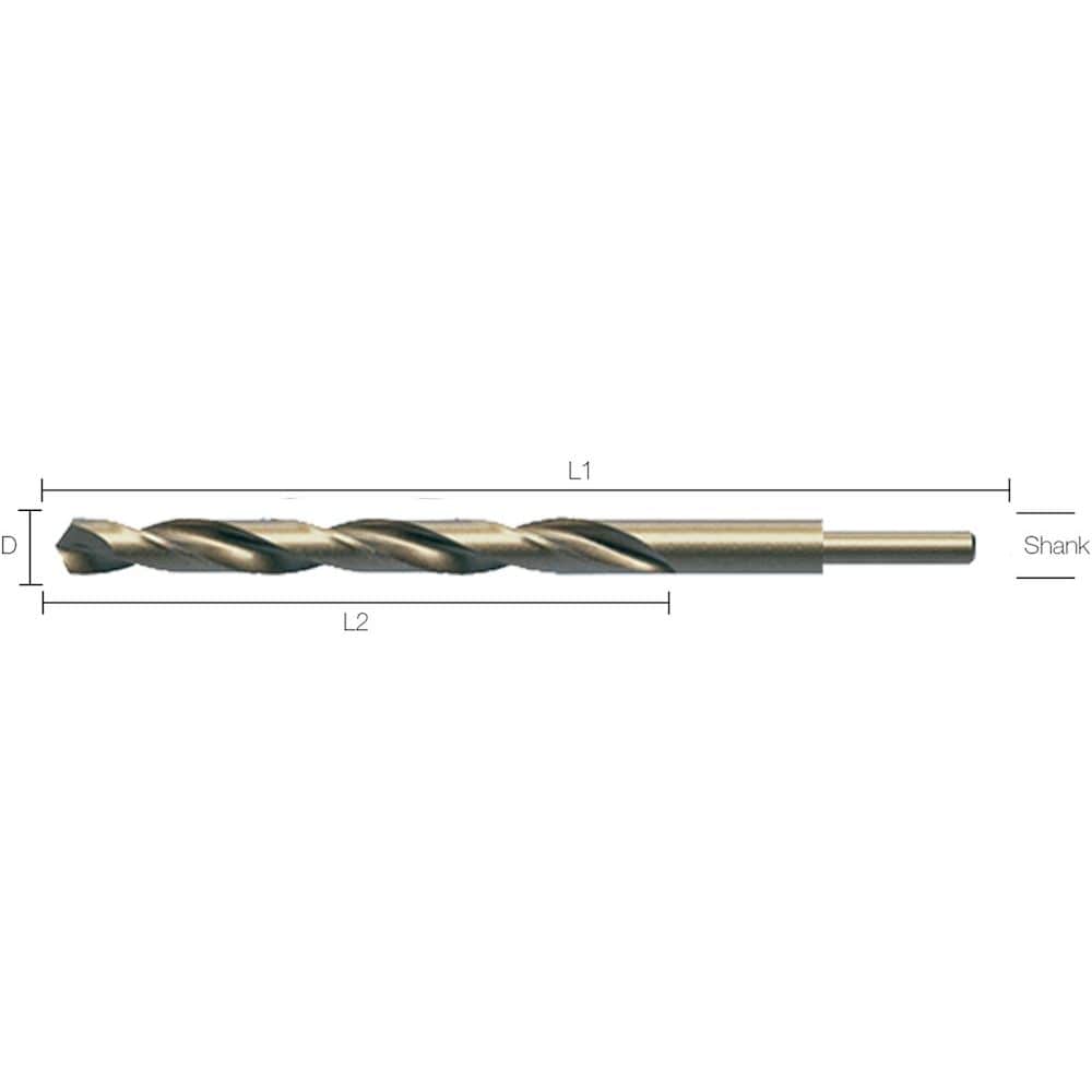 Labor Metaalboor DIN338 HSS-Co Cobalt 5% 15.5mm afgedraaid 10mm 1TS-0