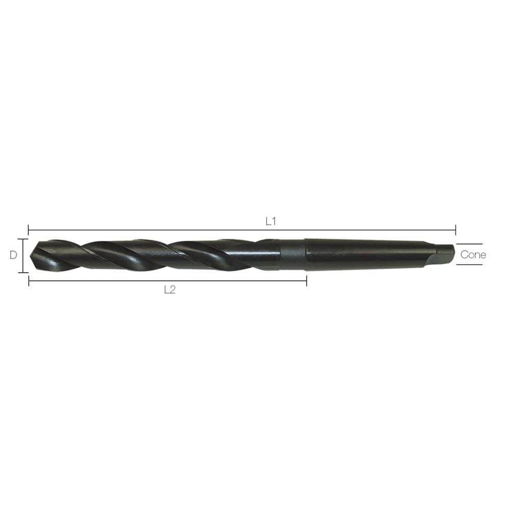 Labor Metaalboor DIN345 HSS-R Rolgewalst MK1 13.5mm 1KO-2